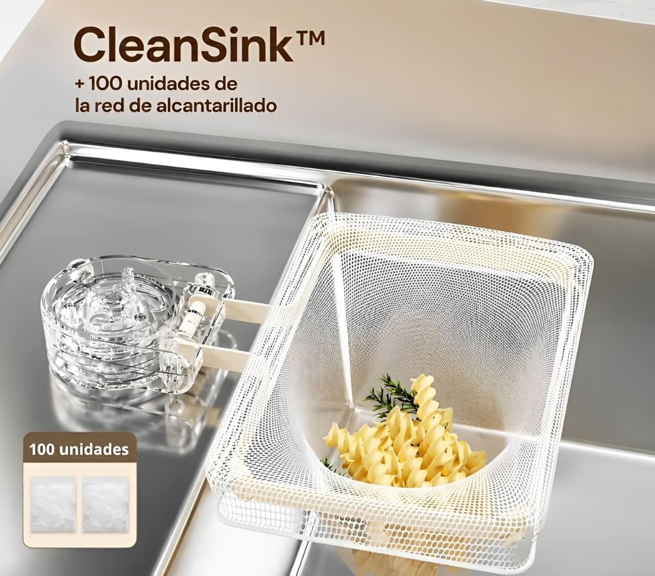 CleanSink™ Filtro Colgante para Fregadero