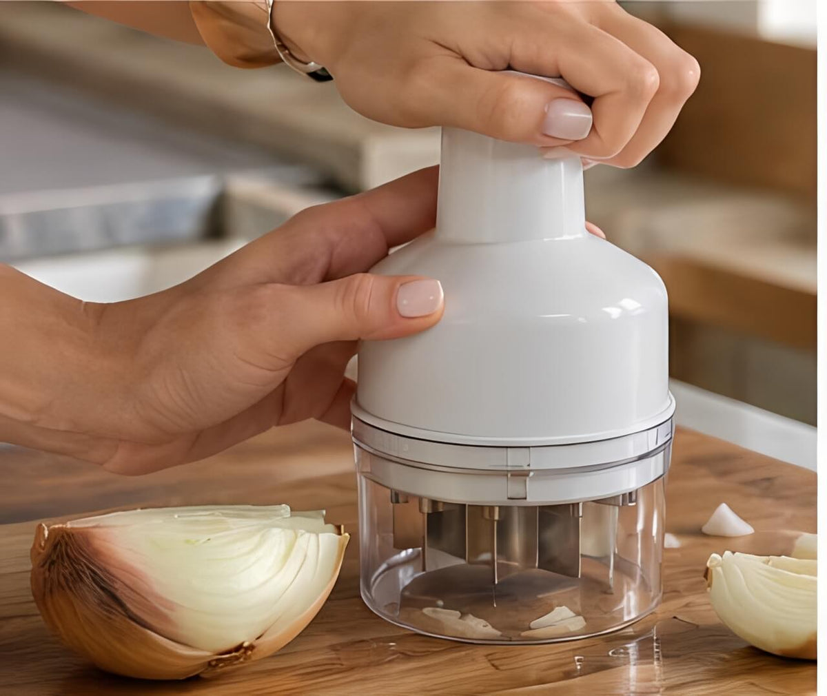Choply™ – Picadora manual de alimentos