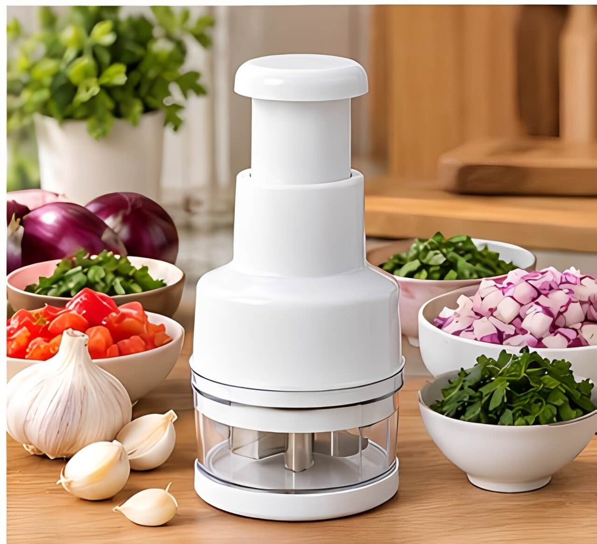 Choply™ – Picadora manual de alimentos